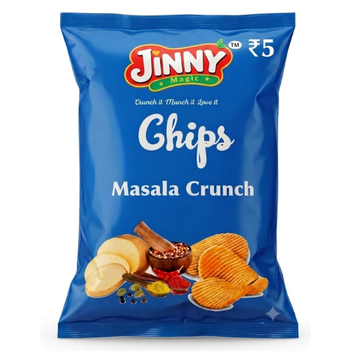Jinny Magic Chips - Masala Crunch